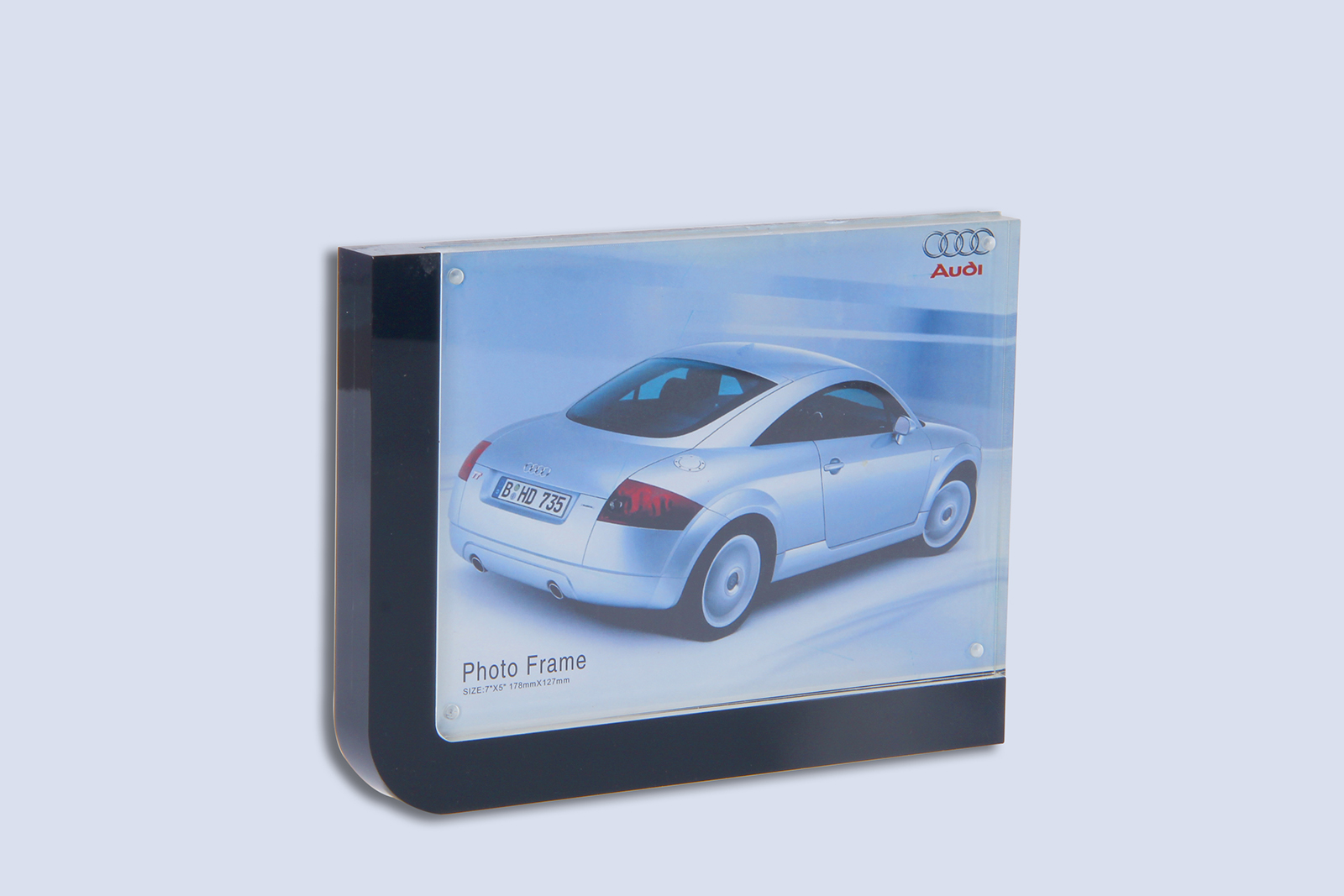 Plexiglass acrylic photo frame