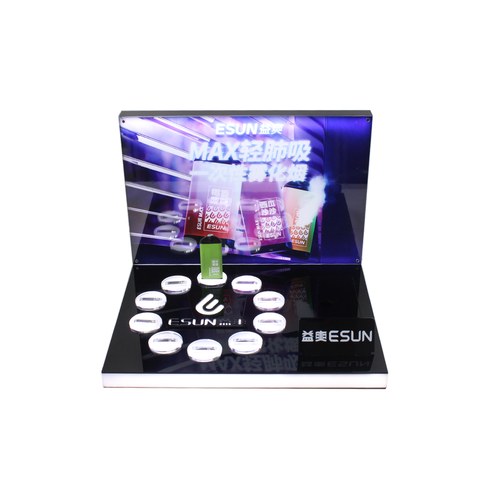 Electronic cigarette acrylic display stand China Manufacturer