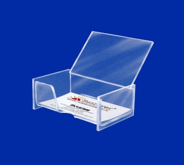 Clear Acrylic Business Card Holder