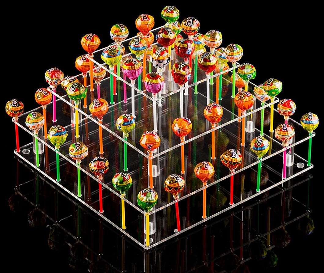 3 Tiers Acrylic Lollipop Display Stand