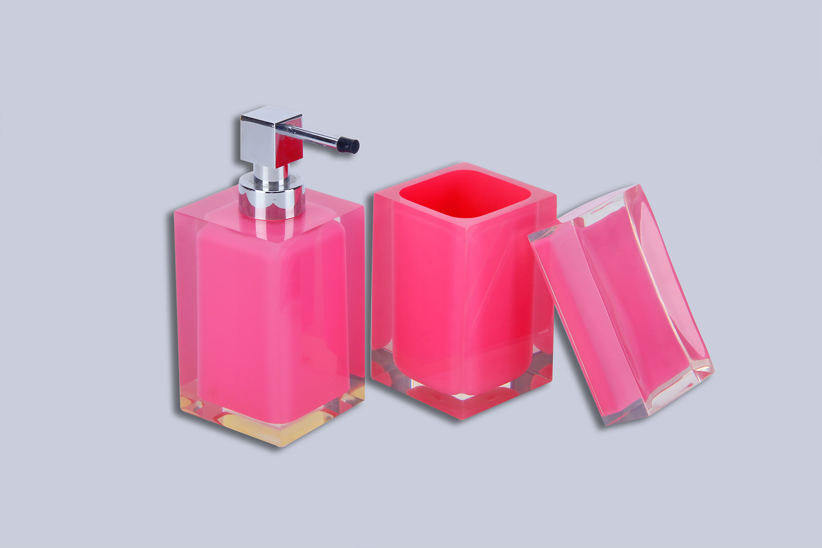 Acrylic square bottle