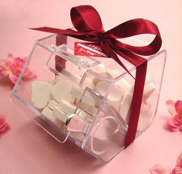 Clear Plastic Acrylic Candy Box for Store