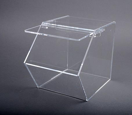 Clear acrylic candy case