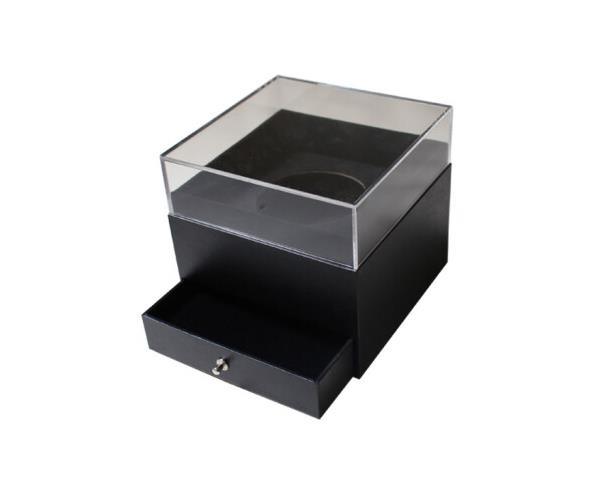 New Design Black Acrylic Flower Box