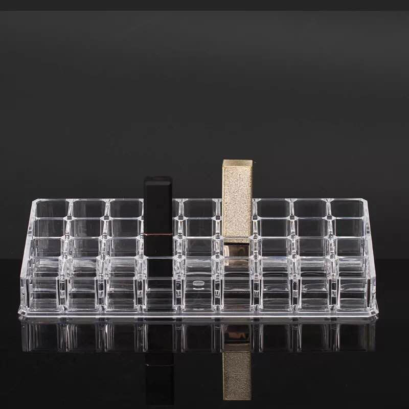 Wholesale Exquisite Acrylic Makeup Brush Holder Cosmetic Lipstick Storage Box