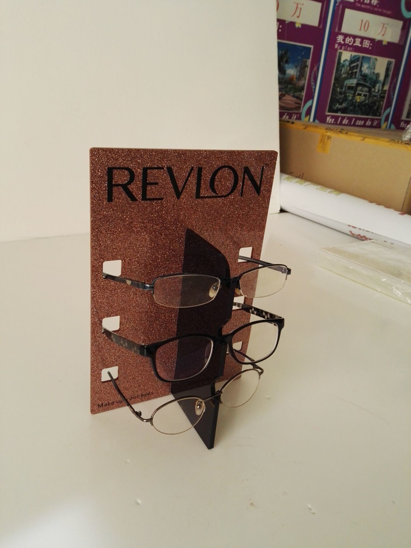 Acrylic Sunglasses Display Stand, Eyewear Display Holder