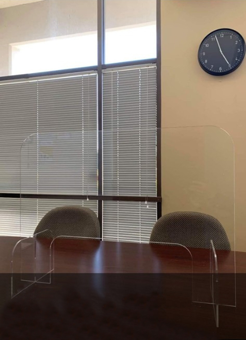 Prevent Spitting Clear Acrylic Stand