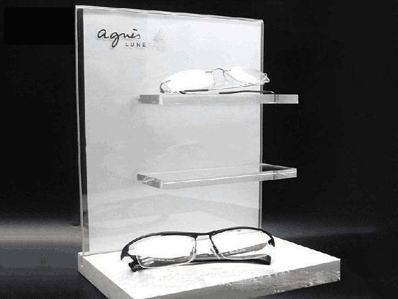 Singapore Acrylic Glasses Display Stand display