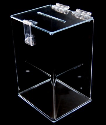 Rectanguler acrylic clear box /