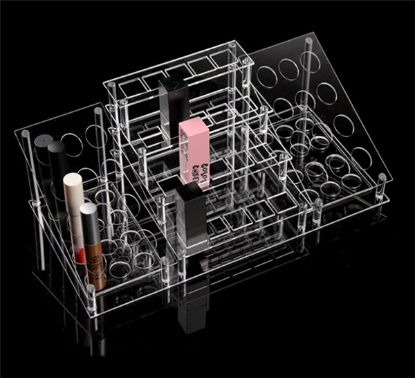 Acrylic Exhibition Stand, Lipstick Cosmetic Bottle Display Stand