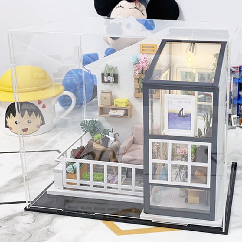 Customized Acrylic Minions Display Box