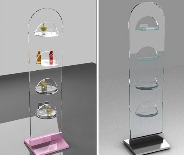 Creative Luxury Acrylic Perfume Display Stand