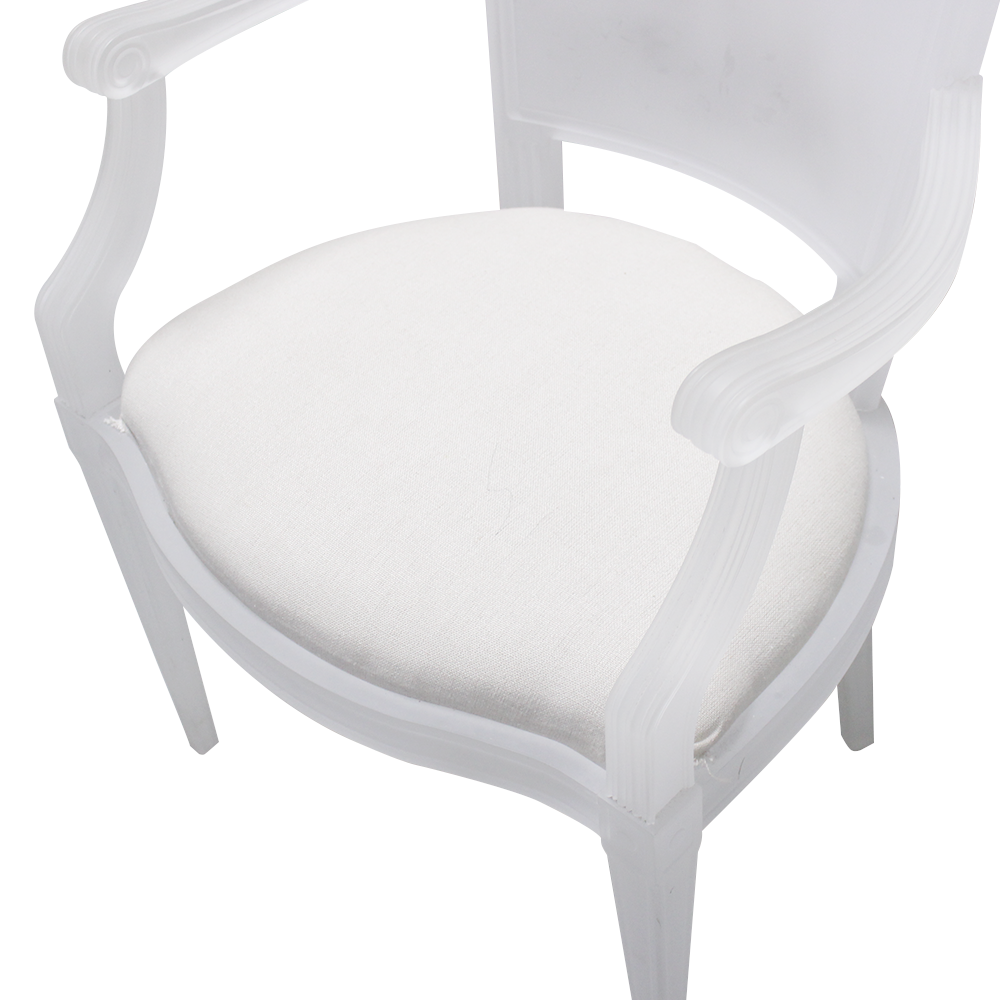 White Acrylic Chair Png