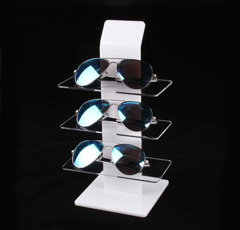 3 Pairs Acrylic Sunglass Display Stand