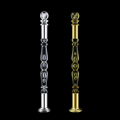 Luxury Villa Acrylic Stair Rails