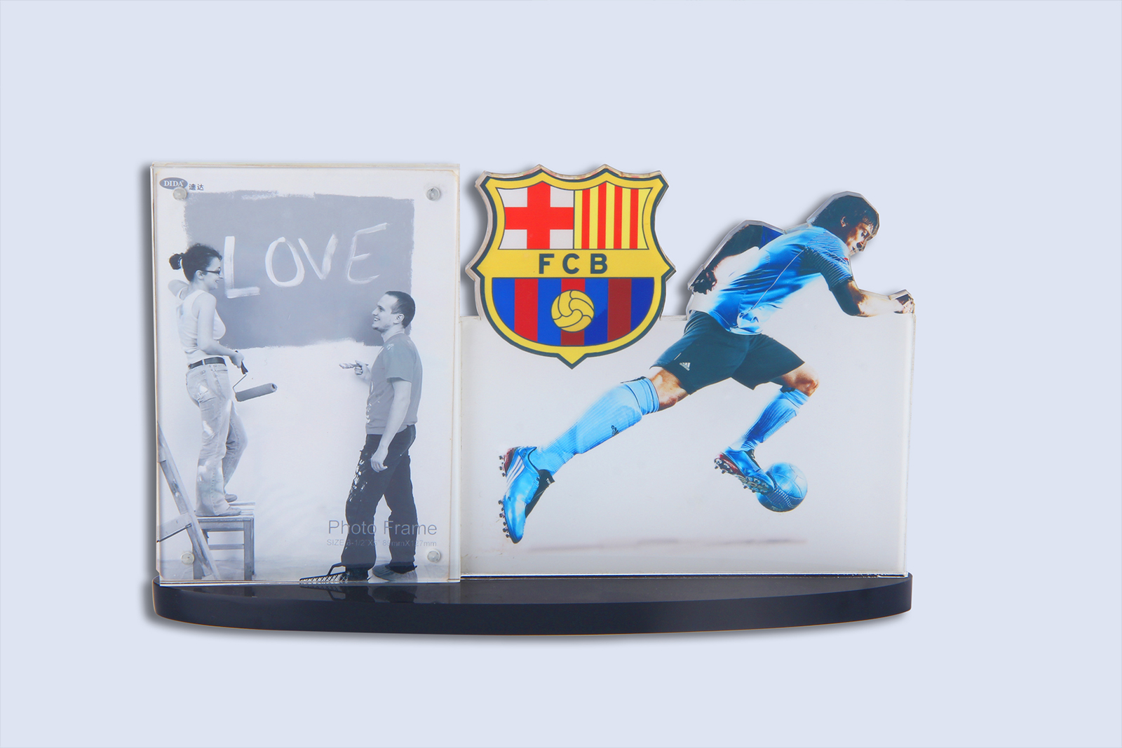 Custom acrylic photo frame