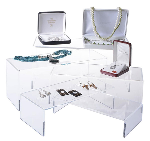 Clear Acrylic Jewelry Display Riser