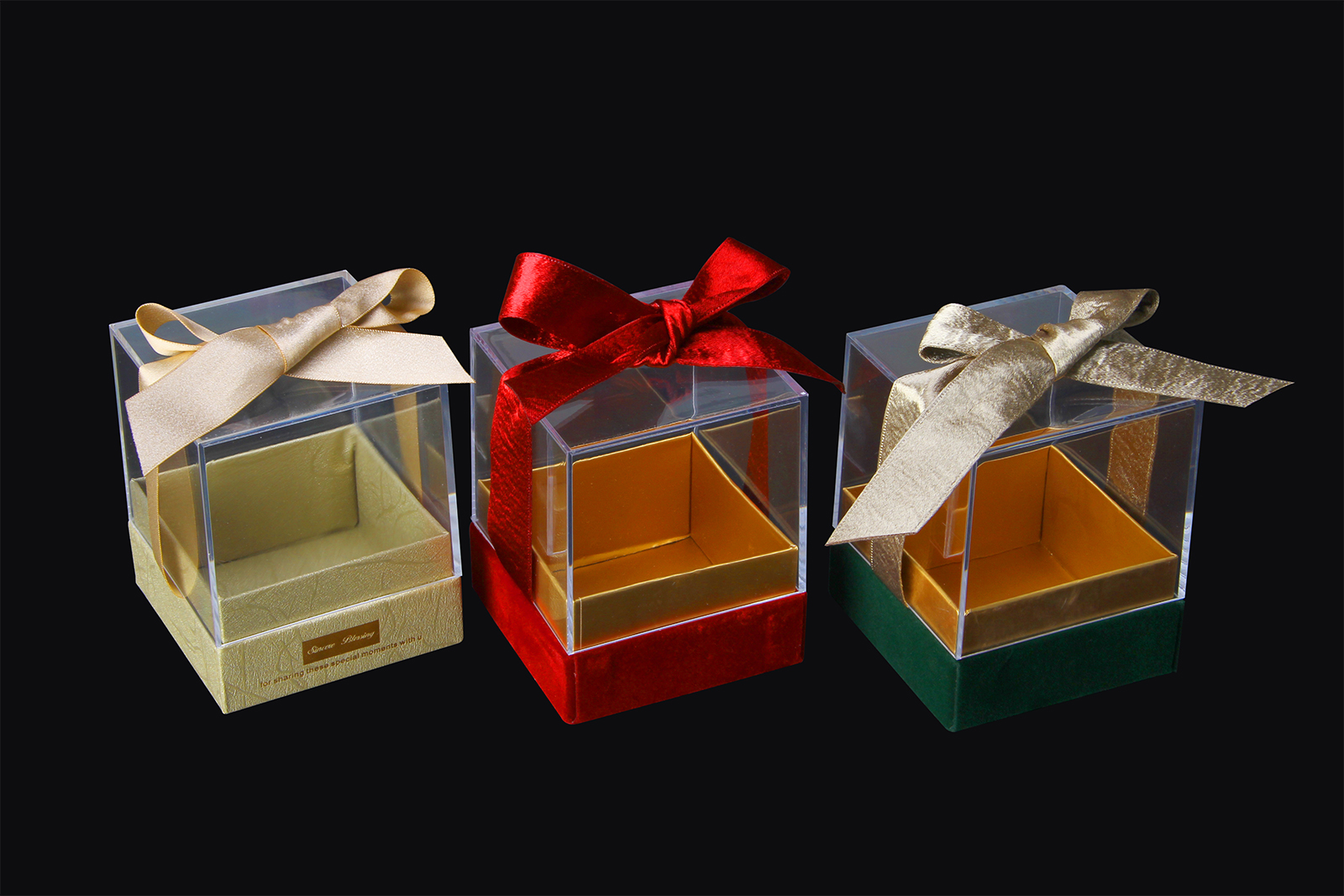 Fine acrylic gift box