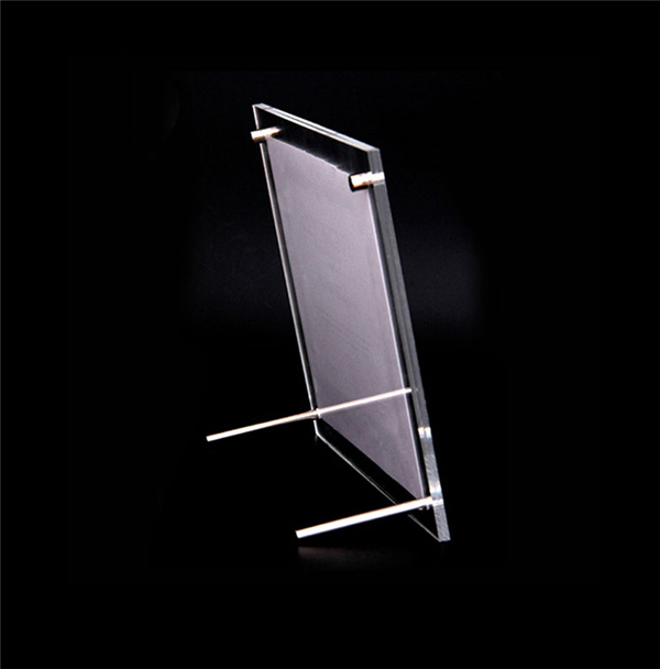 Acrylic Picture Frame Stand, Acrylic Sandwich Photo Frame with Screws