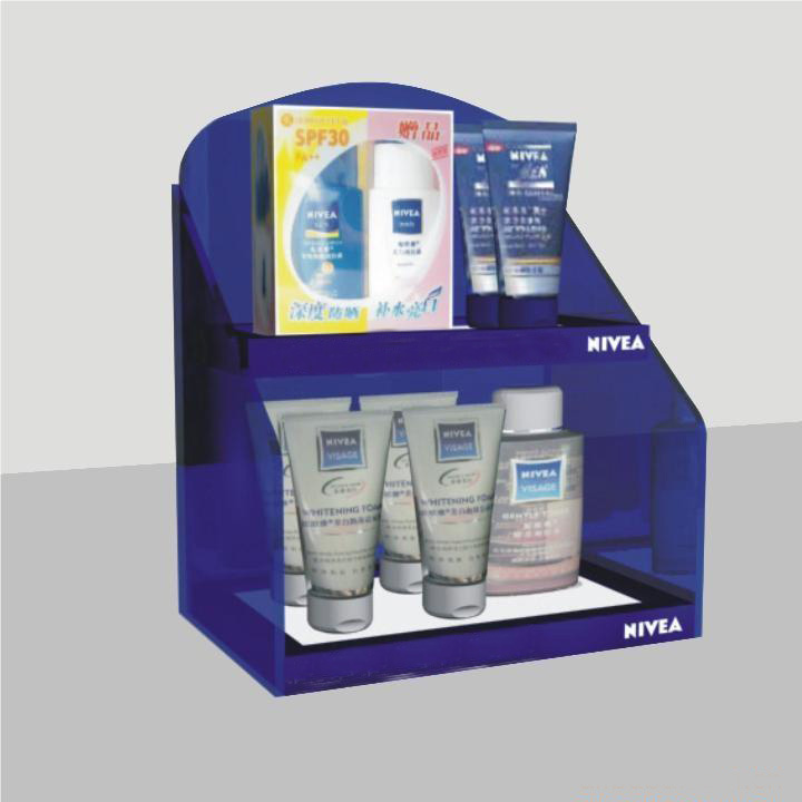 Acrylic cosmetic display