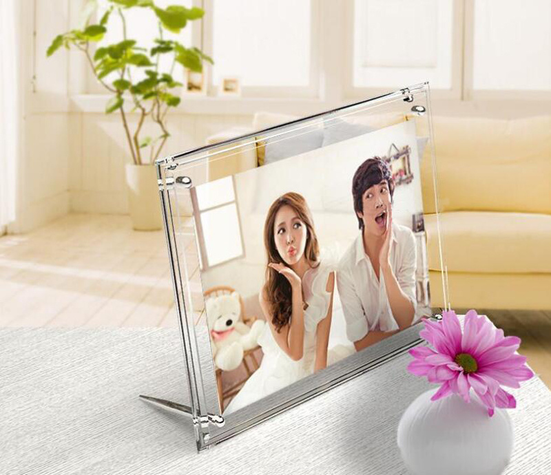 Advertising Nail Acrylic Picture Frame
