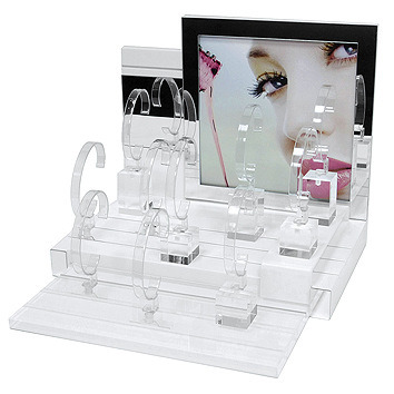 Manufacturer Luxury Countertop Acrylic Watch Bracelet Display Stand