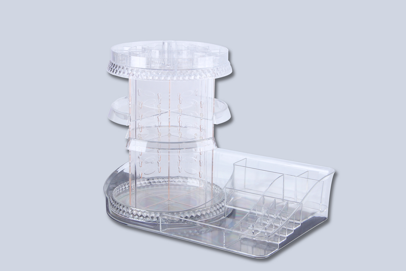 Acrylic cosmetic display stand