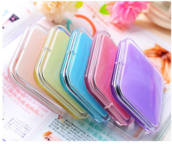 Promotion Gift Double Side Acrylic Makeup Pocket Button Mirror