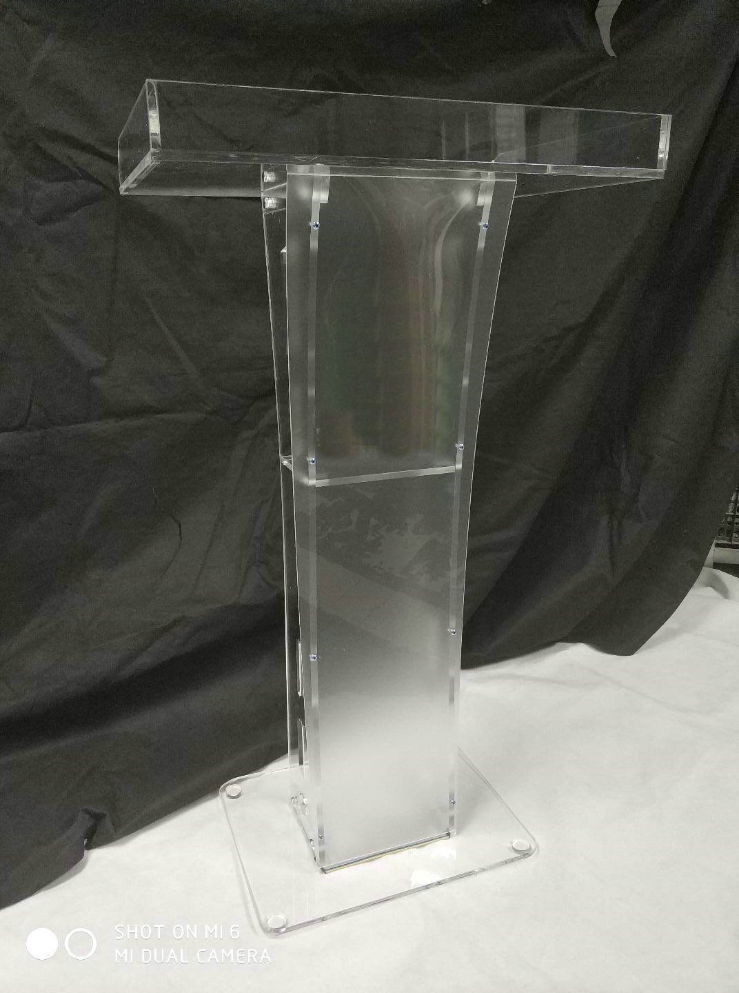 Customized School Furniture Acrylic Lectern