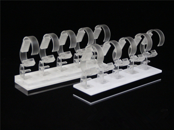 Horizontal Acrylic Watch Jewelry Display Stand