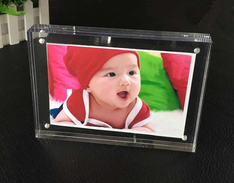 Baby Magnetic Crystal Photo Frame