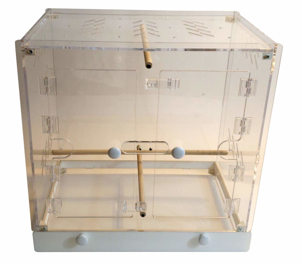 Custom Clean Acrylic Bird Cage Hamster Cage