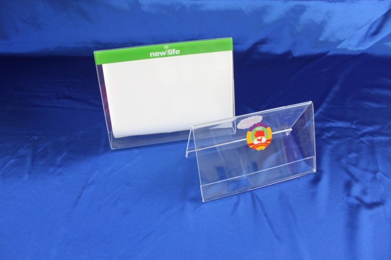 Customize Clear Acrylic Display Sign Holder