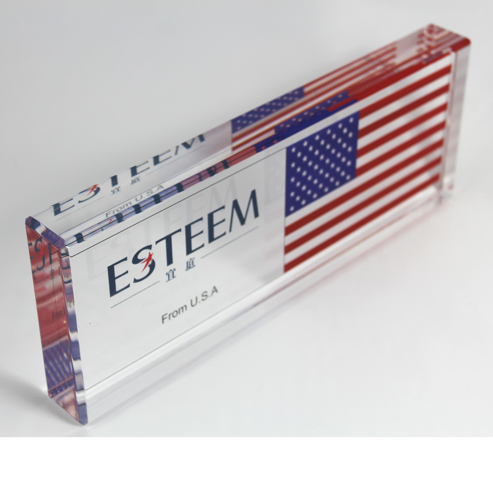 Customize Ad-174 Clear Champion Award Souvenir Laser Engraved Acrylic Sport Trophy