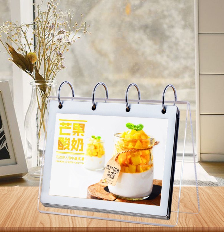 Promotional Gift Acrylic Desk Calendar