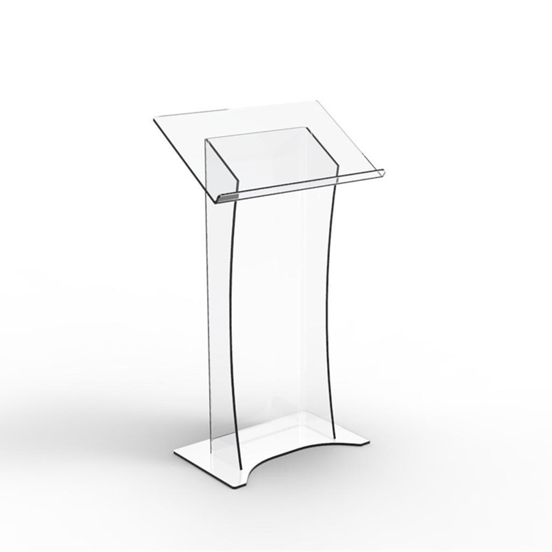 Acrylic lectern podium clear CLLS-05