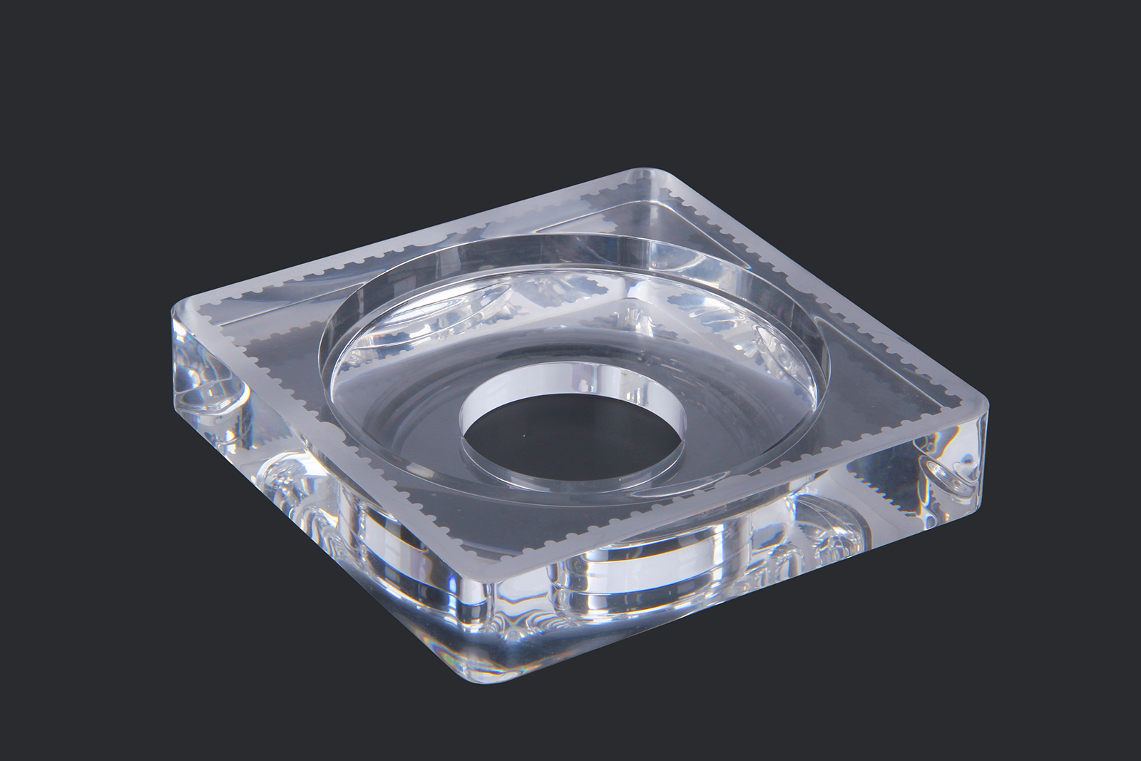 Square coin box