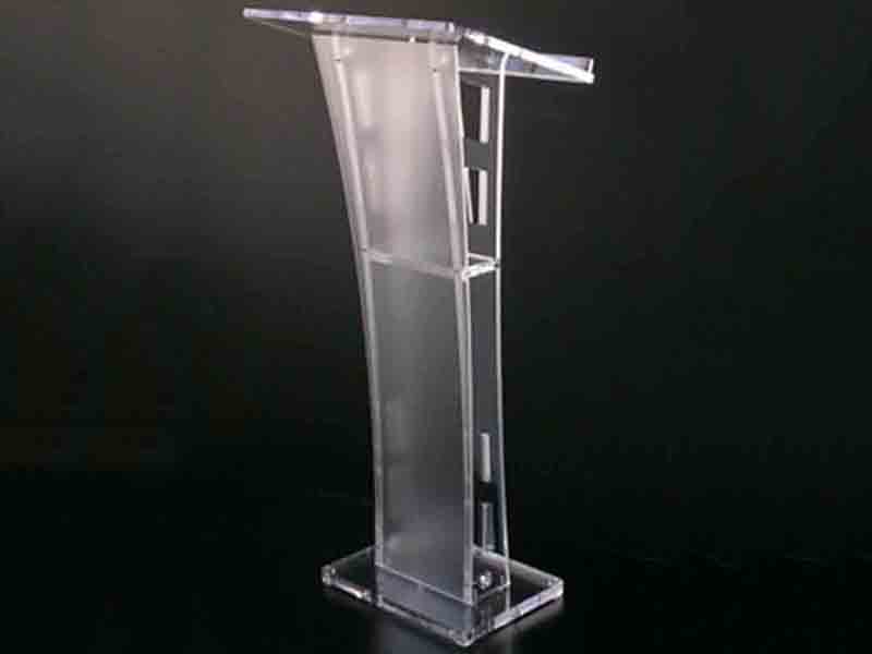 Acrylic podium custom factory.cn display