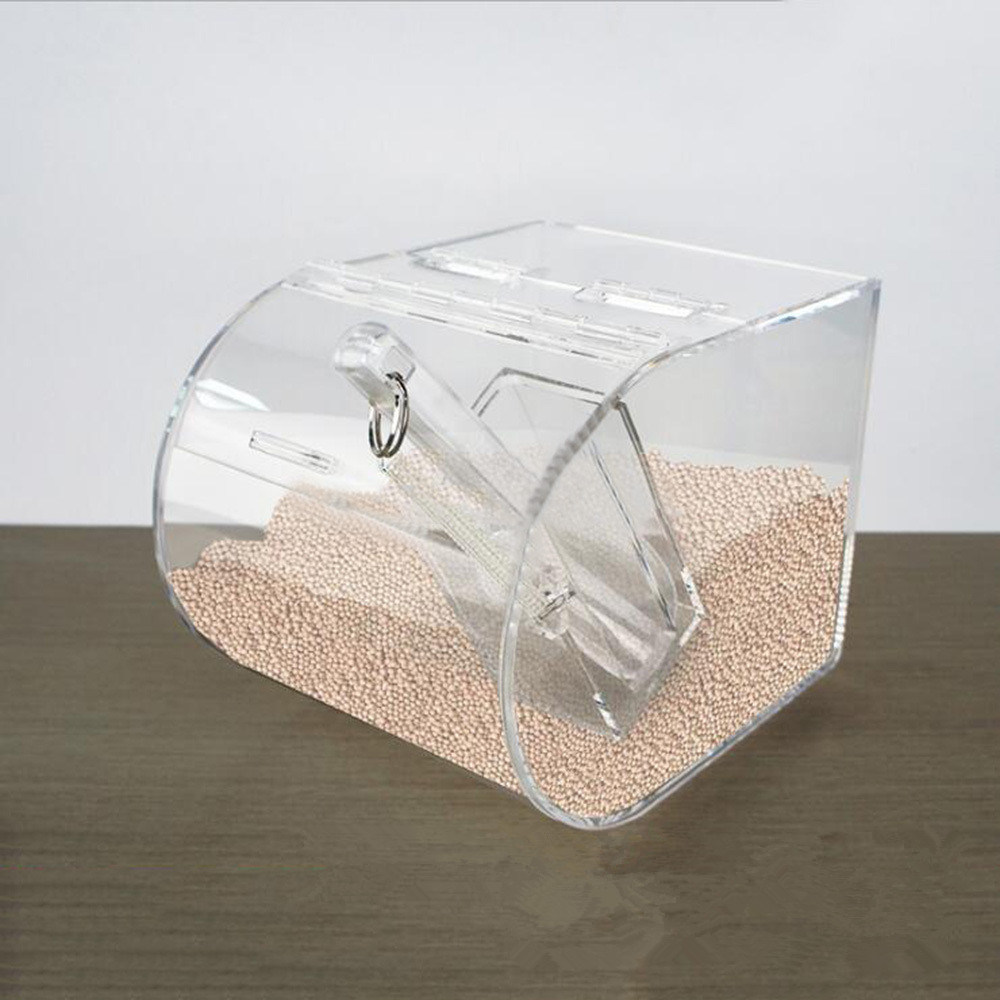 Custom Made Fancy Dry Food Candy Display Acrylic Box with Lid