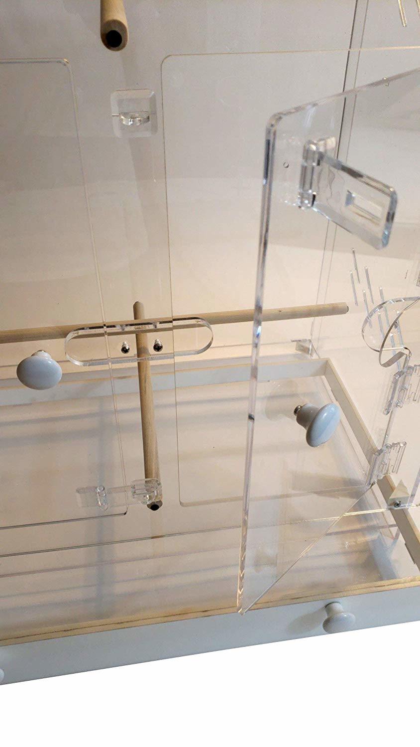 Custom Clean Acrylic Bird Cage Hamster Cage