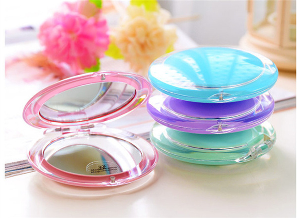 Promotion Gift Double Side Acrylic Makeup Pocket Button Mirror