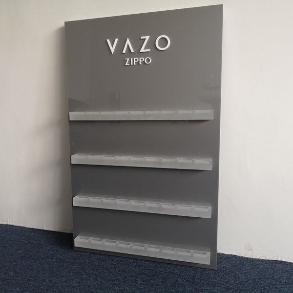 Zippo Lighter Wall Mouunt Acrylic Display