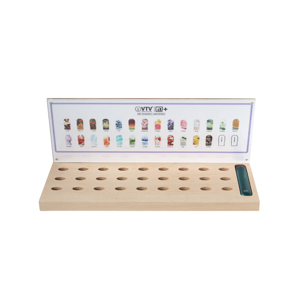 Electronic Cigarette Acrylic Eliquid Display Stand China Manufacturer