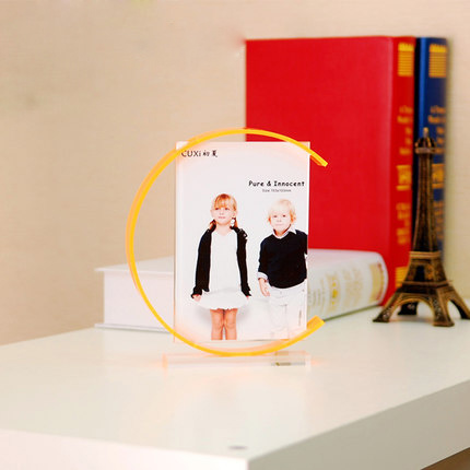 6 Inch Creative Acrylic Wedding Photo Frame