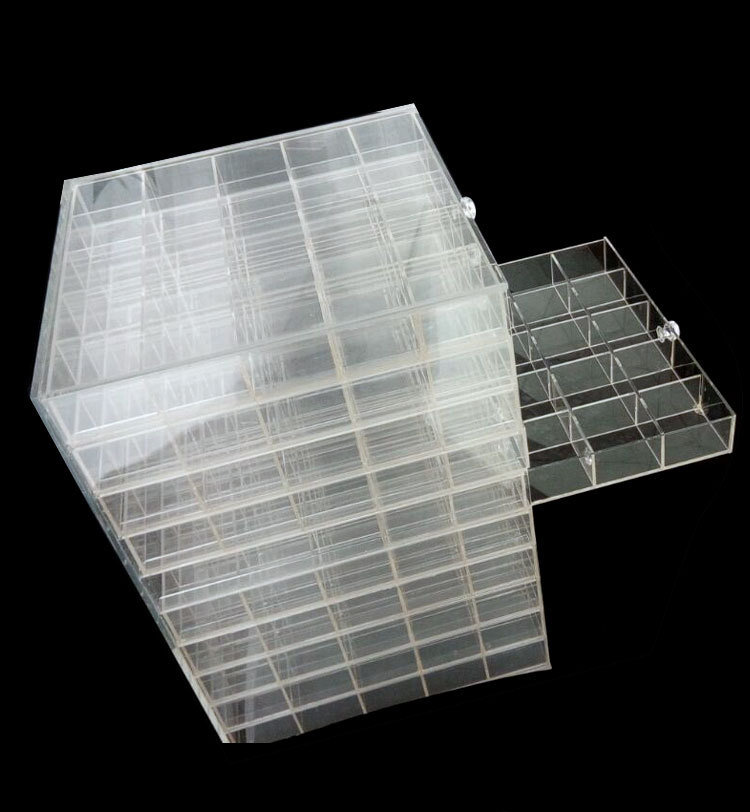 3-4-5-10 Drawers Jewelry Display Box Acrylic