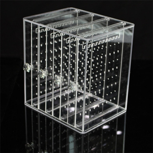 Acrylic Jewelry Organizer Storage Box Earring Display