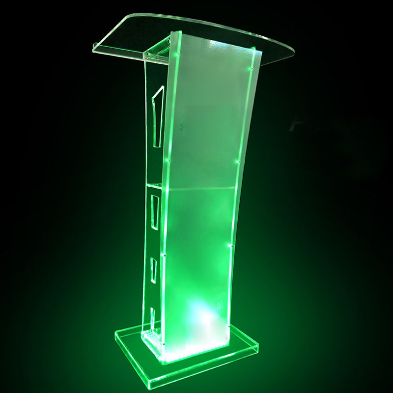 China Factory Custom Clear Acrylic Podium
