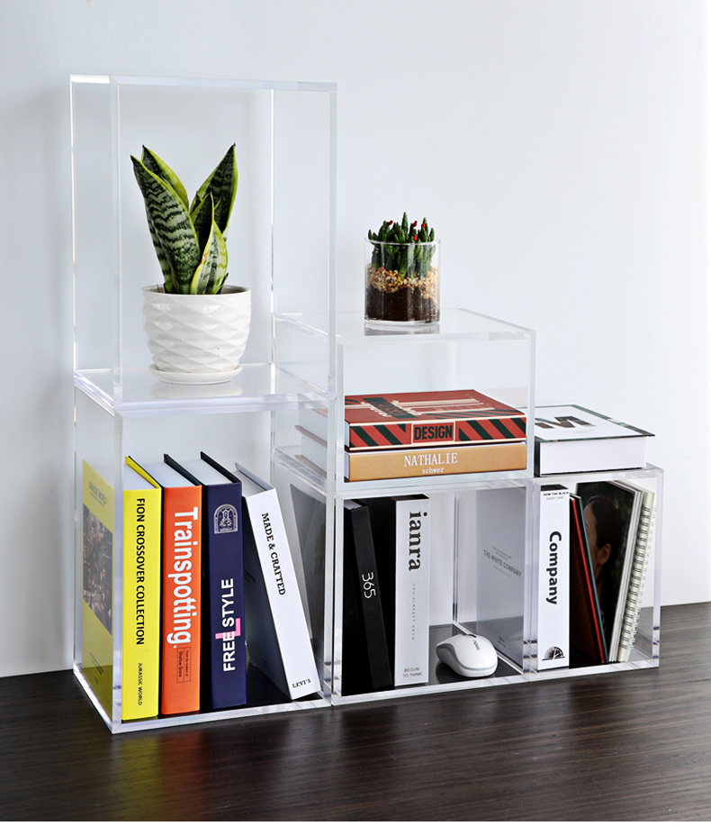 Customized Home Appliances Acrylic Bookshelf