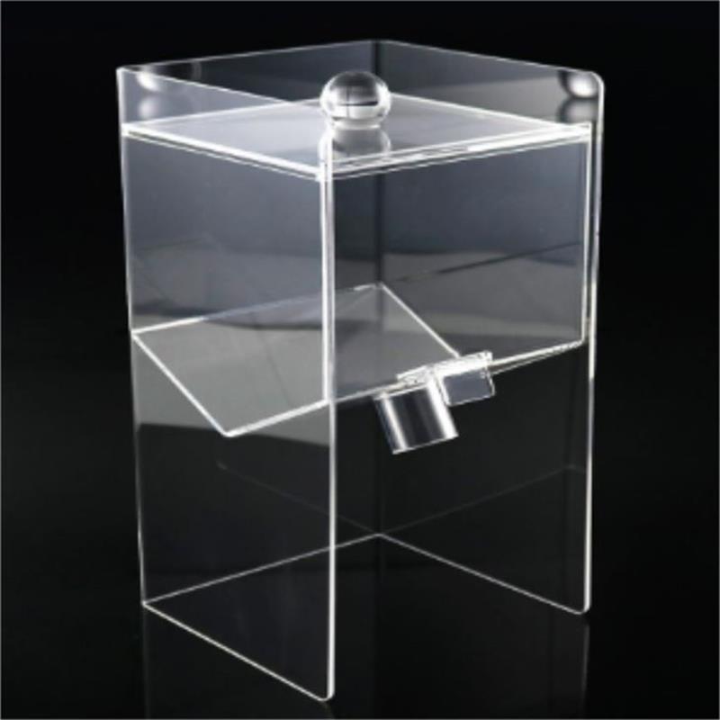 Acrylic Sugar Storage Plastic Boxes Clear Acrylic Candy Display Box