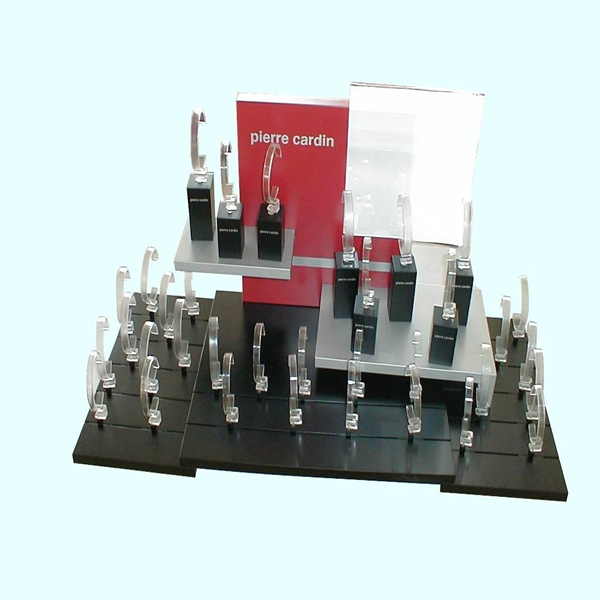 Acrylic Watch Jewelry Display Stand Counter Display Exhibition Stand